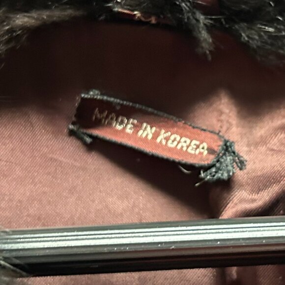 Vintage Rabbit Fur Jacket Black - Picture 2 of 7